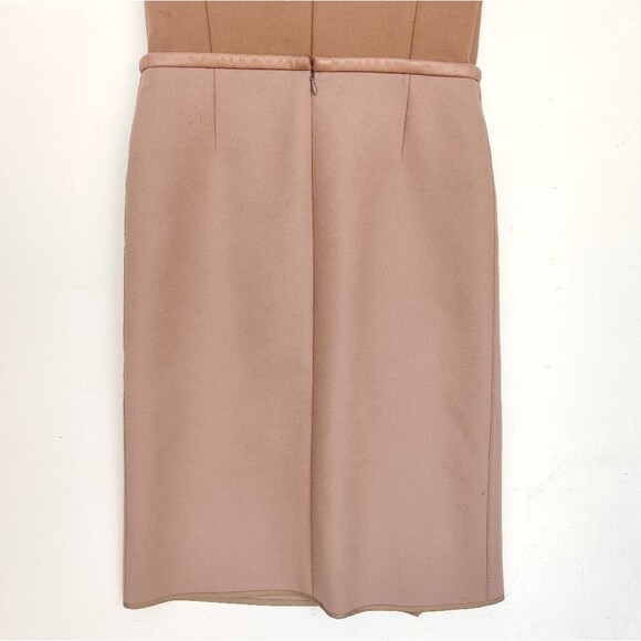 Chloe Wool Sleeveless Camel Dress Size 34 US 2 - Picture 11 of 16